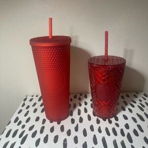 Starbucks Tumblers - Red Set